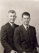 Lester and Lawrence Carey-twin brothers